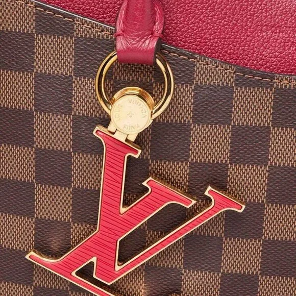 Louis Vuitton Lie De Vin Damier Canvas Riverside Tote Bag - Picture 7 of 12